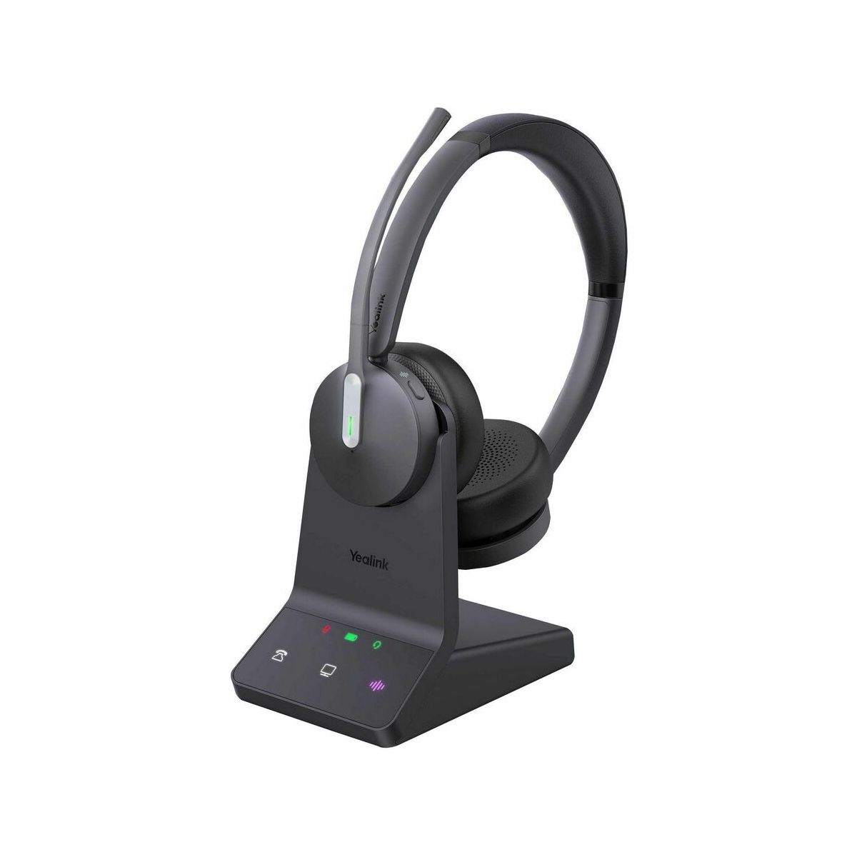 Yealink WH64 Binaural On-Ear Wireless Headset WH64 DUAL UC