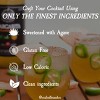Crafted Cocktails Margarita Mix: 2 Pack:  60 Calories Per Serving, All Natural Lime Juice and Organic Agave: Makes 8 Cocktails Per Bottle - 2 of 4