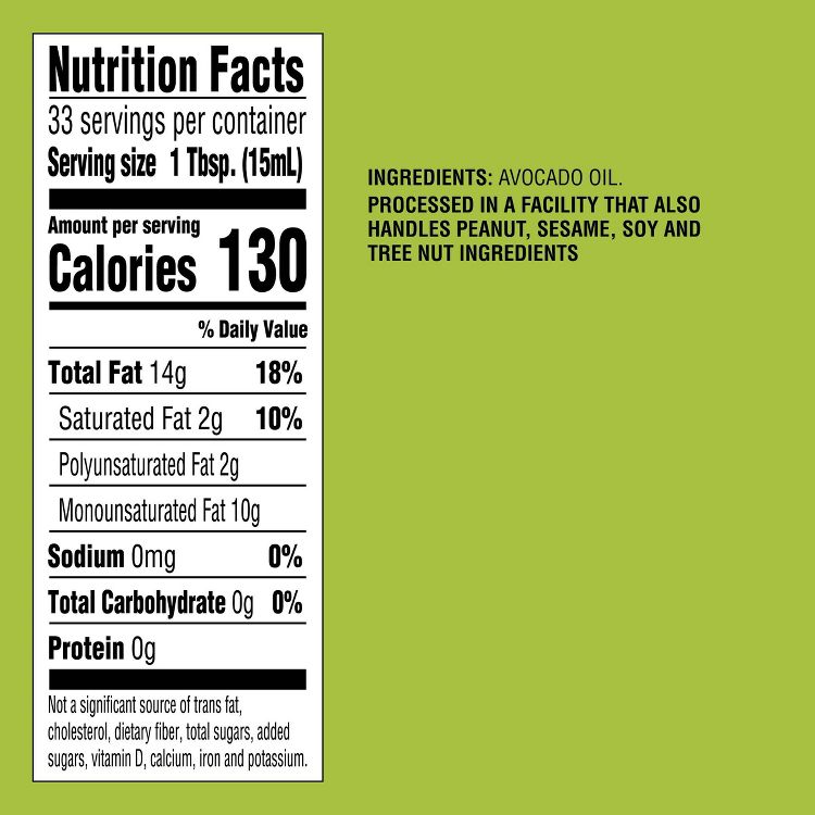 Expellar Pressed Refined Avocado Oil - 16.9 fl oz - Good &#38; Gather&#8482;, 4 of 4