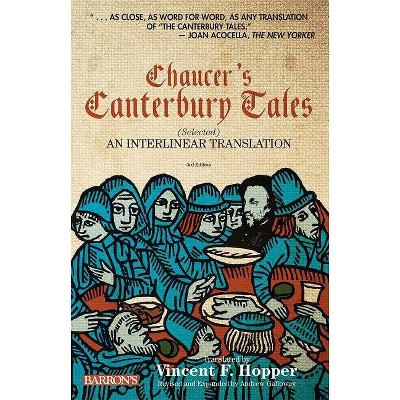 Chaucer's Canterbury Tales - 3rd Edition by  Geoffrey Chaucer & Vincent F Hopper (Paperback)