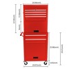 NicBex 6-Drawer Rolling Tool Chest Mobile Tool Cart with Wheels and Storage Cabinets for Garage and Warehouse - 2 of 4