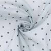 INSPIRE CHIC Women Polka Dots Cotton Linen Retro Solid Color Plain Square Neck Scarves 1Pc - 4 of 4