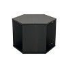 GDFStudio Wrens Modern Hexagonal Coffee Table with Open Storage Shelves - 4 of 4