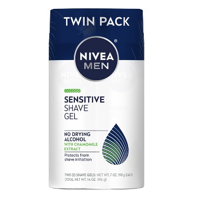 Nivea Men  Sensitive Skin Shave Gel with Vitamin E - 7oz