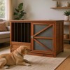 Gulches 20in H x 33in W x 24in D FlexKrate Dog Crate Walnut 1 Pack Small Medium Dog Livestock Supplies Product type - 3 of 4
