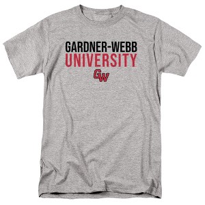 Men's Gardner Webb University Official Gardner Webb Stacked T-Shirt - 1 of 4