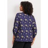 Avenue Women's Plus Size Keyhole Hardware Top - 3 of 4