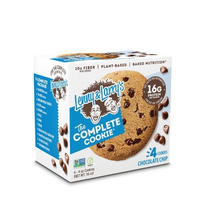 Lenny & Larry's Complete Vegan Cookie - Chocolate Chip - 4ct