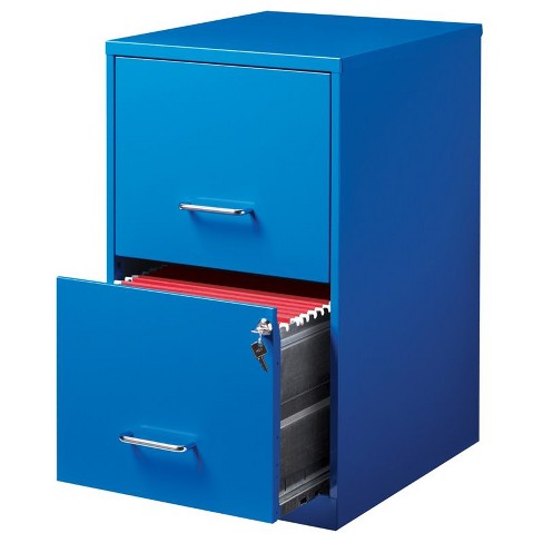 Steel 2 Drawer File Cabinet In Blue Scranton Co Target