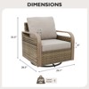 EAGLE PEAK Wicker Outdoor furniture - 3 of 4