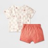 Baby Boys' Short Sleeve Top & Bottom Set - Cat & Jack™ - 2 of 4