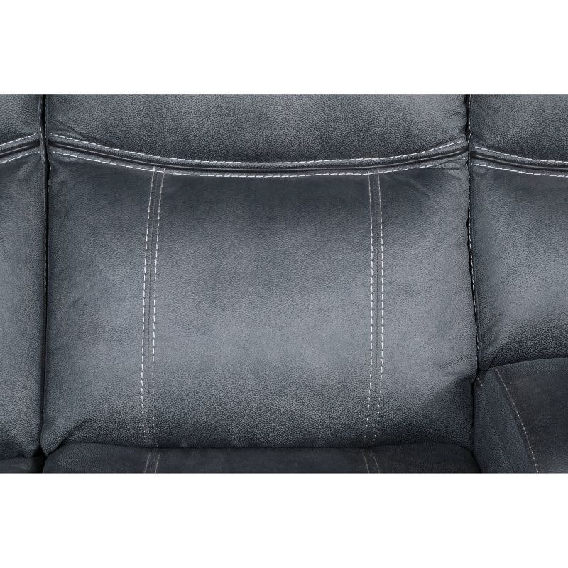 131" Dollum Two-Tone Sectional Sofa - Acme Furniture, 3 of 10