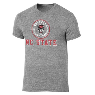 NCAA NC State Wolfpack Men's Gray Tri-Blend T-Shirt