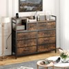 Dresser for Bedroom with 9 Drawer, TV Stand with Charging Station - 2 of 4