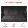 VEVOR Cargo Mats Compatible Chevrolet Tahoe & GMC Yukon 2021-2024, Custom Fit TPE Cargo Liner Set for SUVs, Trunk Mat and Backrest Mats, Black - 3 of 4