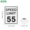 Unique Bargains Aluminum Weather Resistant Waterproof Rust Free Traffic Sign 1 Pc - 3 of 4