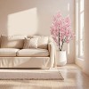 Nasitip Artificial Cherry Blossom Tree,Fake Cherry Blossom Tree in Pot, Big Artificial Trees with Silk Flowers Plants for Home Decor - 4 of 4