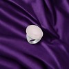 Slickblue Rhodium 925 Sterling Silver Ring - Light Rose PINK CRYSTAL, Oval Solitaire, Women's Jewelry, Size 5-9 - 2 of 3