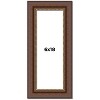 PosterPalooza | Panoramic Traditional Brown Picture Frame - UV Acrylic, Foam Board Backing, Hanging Hardware - 2 of 4