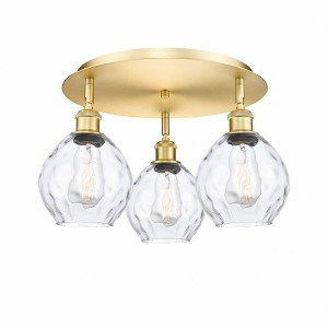 Waverly - 3 Light Flush Mount In Industrial Style-9 Inches Tall and 17.75 Inches Wide - 1 of 1
