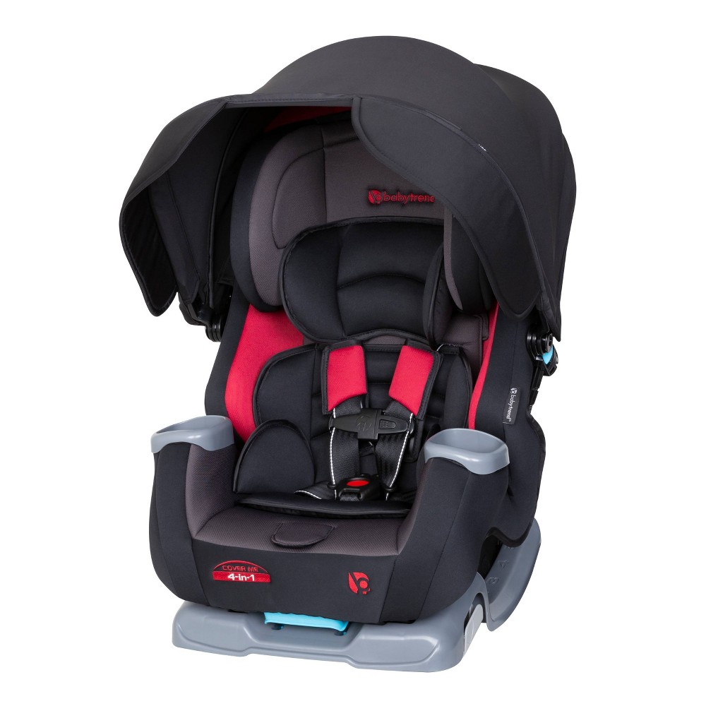 Photos - Car Seat Baby Trend Cover Me 4-in-1 Convertible  - Scooter: Metal Frame, Forward & Rear Facing, LATCH Compatible, Cup Holder 