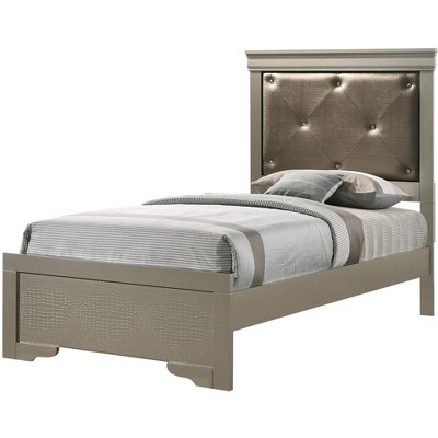 Passion Furniture Lorana And Twin Panel Beds : Target