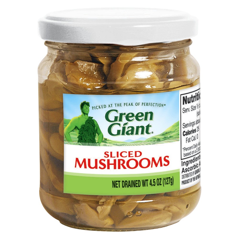 UPC 020000107417 product image for Green Giant Sliced Mushrooms 4.5 oz | upcitemdb.com