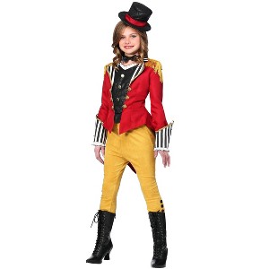 HalloweenCostumes.com Ravishing Ringmaster Costume for Girls - 1 of 2