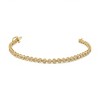Silver 1.0 Cttw Miracle Plate Set Diamond Bezel Link Design Tennis Bracelet - 2 of 4