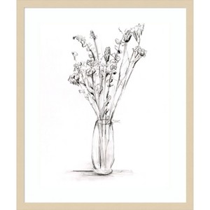 Amanti Art Wild Bouquet Study II by Ethan Harper Wood Framed Wall Art Print - 1 of 4