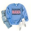 Simply Sage Market Women's Graphic Sweatshirt Blessed Mama Leopard - image 2 of 2