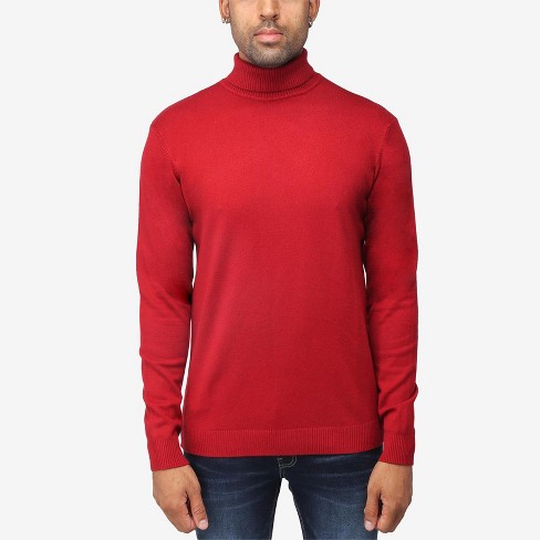 Red 2024 turtleneck mens