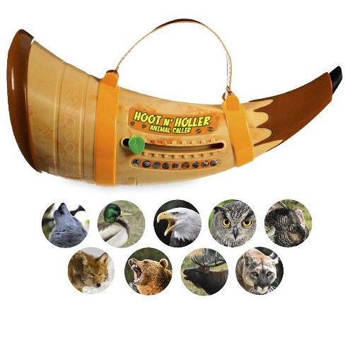 Hearthsong Hoot n Holler Animal Caller For Children With Nine