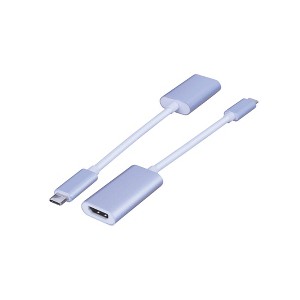 Monster JHIU0106 Just Hook It Up Plug Adapter, White - 1 of 1