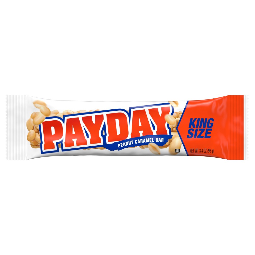 UPC 010700807274 product image for Payday King Size Peanut Caramel Bar - 3.4oz | upcitemdb.com
