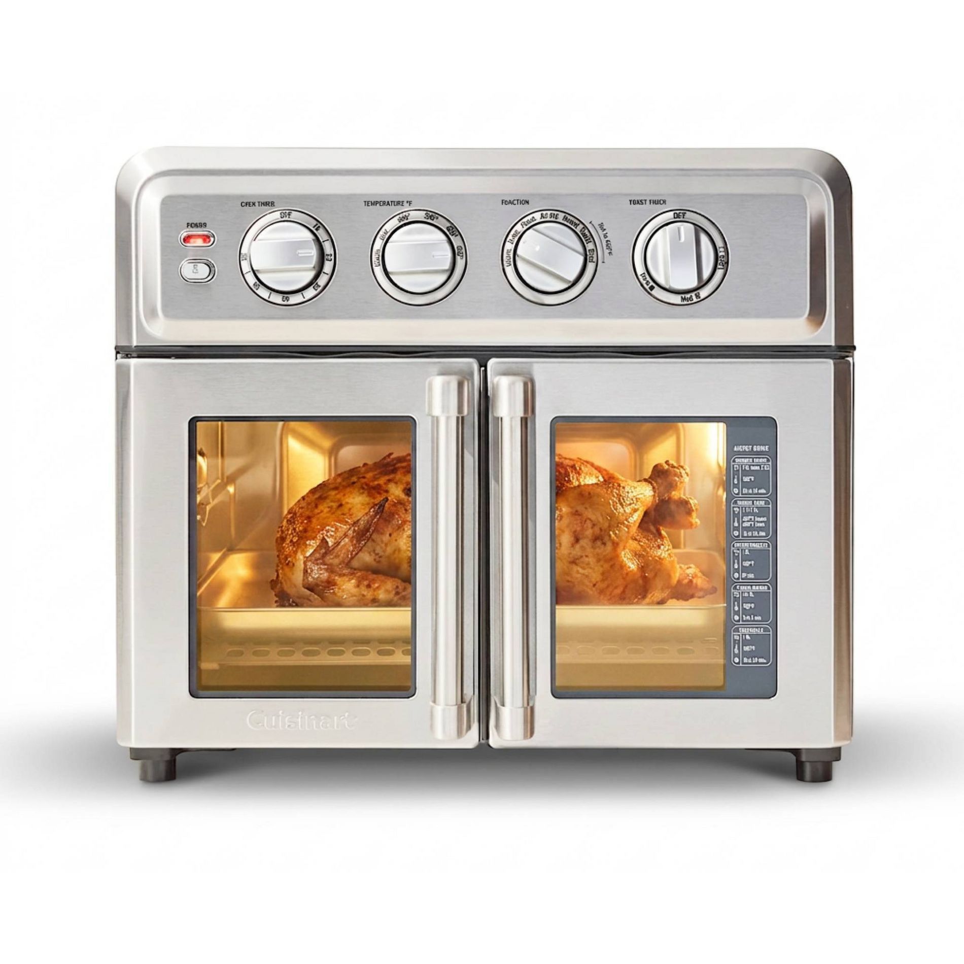 Cuisinart French Door Air Fryer Toaster Oven Stainless Steel TOA-FD70