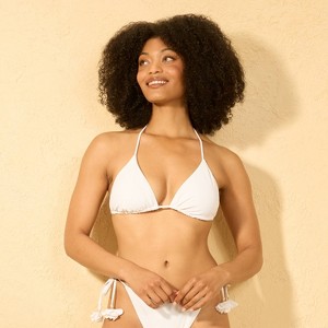 Women's Rosette Triangle Bikini Top - Shade & Shore™ - 1 of 3