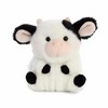 Aurora Rolly Pets Farm Plush Bundle – Bray Donkey, Daisy Cow, Lively Bunny & Prankster Pig, 5″ Each, 4‑Pack - 3 of 4