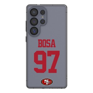 NFL San Francisco 49ers Players Game Tactic Clear Cell Phone Case for Samsung Galaxy - 1 of 4