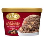 Kemps Old Fashioned Toasted Almond Fudge Ice Cream - 48oz