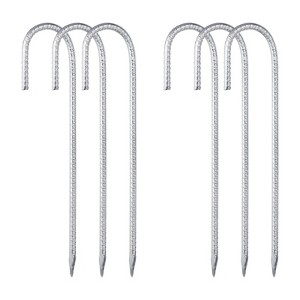 Unique Bargains Galvanized Steel Anti-Rust Durable Garden Stake - 1 of 4
