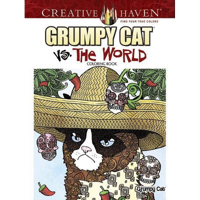 Creative Haven Grumpy Cat vs. the World Coloring Book - (Creative Haven Coloring Books) (Paperback)