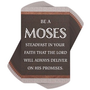 Dicksons BKMPK-473 Be A Moses Grey and Maroon 4 Inch Paper Place Keeper Pocket Card Bookmark Pack of 12 - 1 of 2