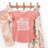 The Juniper Shop No Bunny Loves Me Like Grandma Toddler Flutter Sleeve Tee - 2 of 2
