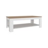 47.2" Cecil Coffee Table with Open Storage Shelf, Sleek Modern Design for Living Room or Lounge Area - 4 of 4