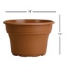 The HC Companies Panterra Indoor/Outdoor Plastic Planter - 2 of 2