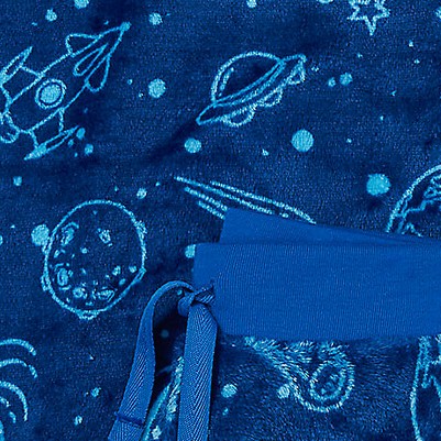 blue planets and stars