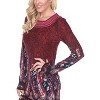Women's Sandrine Embroidered Sweater Dress - White Mark - 3 of 4
