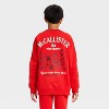 Boys' Home Alone McCallister House Fleece Front and Back Graphic Sweatshirt - Red - 3 of 4