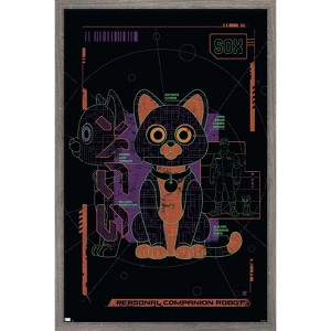 Trends International Disney Pixar Lightyear - Sox Framed Wall Poster Prints - 1 of 4